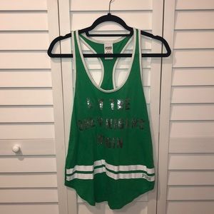 VS pink let the shenanigans begin tank top